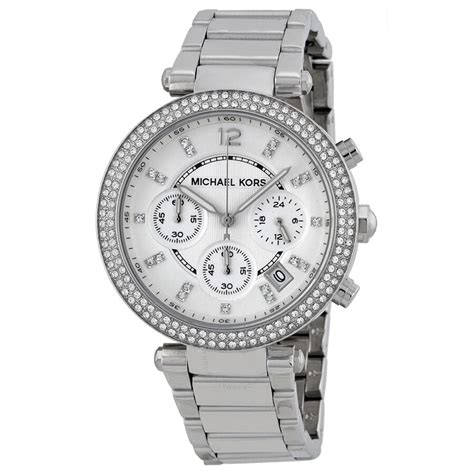 michael kors stainless watch mk5353|Michael Kors oversized watch.